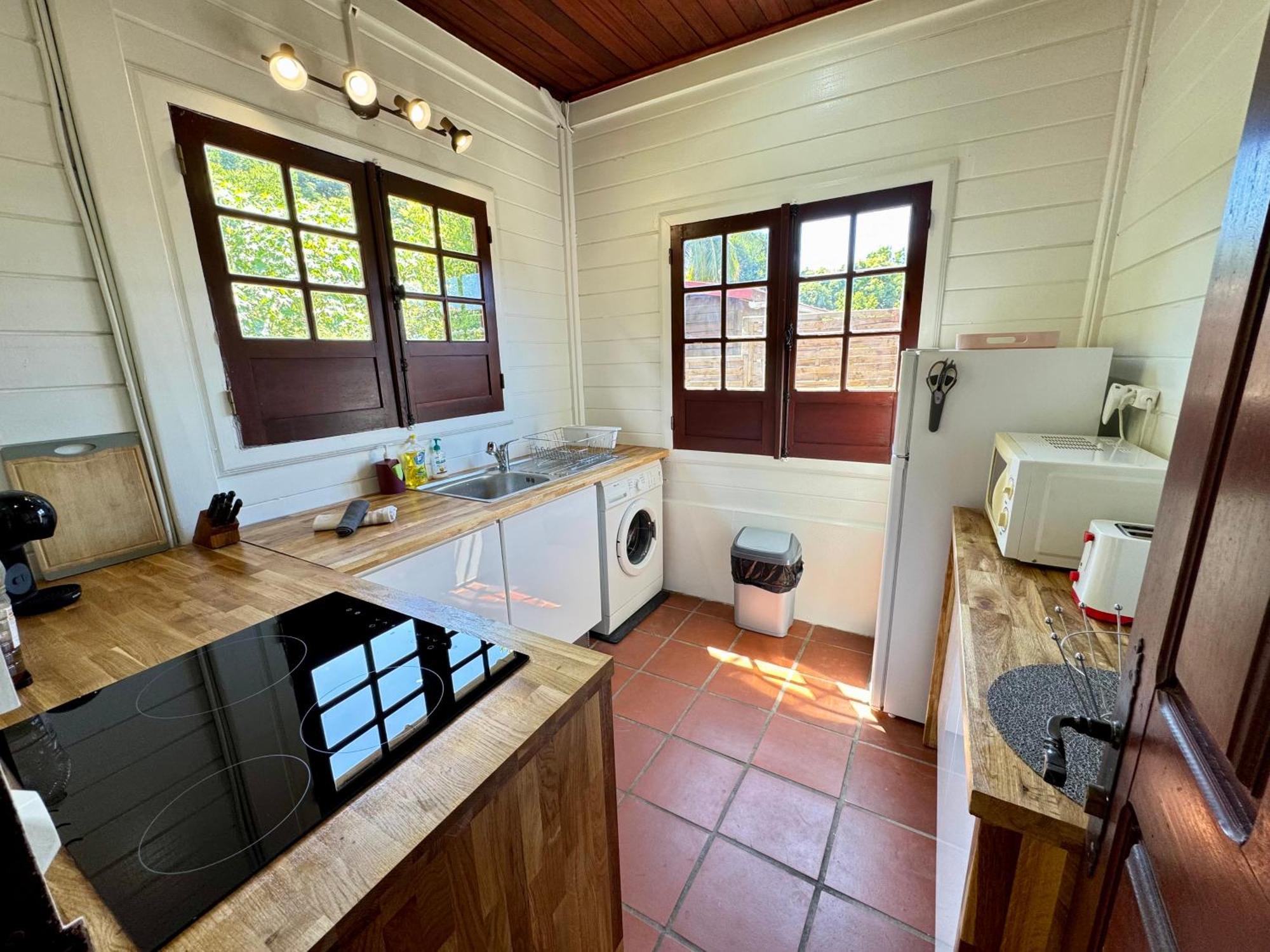 Le Gaspardo , 2 Chambres Climatisees , A 2 Mins A Pied De La Plage , Wifi , Jardin Clos, Parking ,Sans Vis-A-Vis Le Carbet Exteriör bild